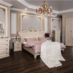 Кровать с мягким изголовьем Афина 1800 (крем корень) в Александровском - alexsandrovskoe.mebel24.online | фото 4