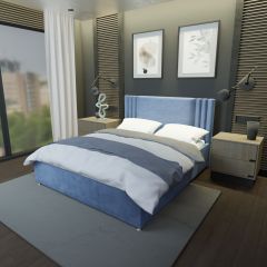 Кровать Стелла Решетка+ПМ+Дно (1600) в Александровском - alexsandrovskoe.mebel24.online | фото