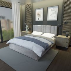 Кровать Верона Решетка+ПМ (1200) *БЕЗ ДНА в Александровском - alexsandrovskoe.mebel24.online | фото