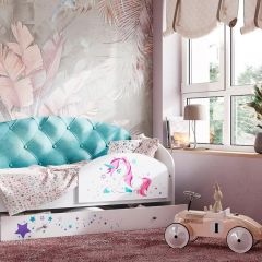 Кровать Звездочка на щитах + Бортик в Александровском - alexsandrovskoe.mebel24.online | фото 6