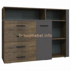 КУБА Спальный гарнитур (модульный) в Александровском - alexsandrovskoe.mebel24.online | фото 3