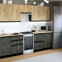 Кухонный гарнитур Адажио мега 2500 мм в Александровском - alexsandrovskoe.mebel24.online | фото