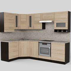 Кухонный гарнитур Ника гранд оптима 1500*2600 в Александровском - alexsandrovskoe.mebel24.online | фото 2