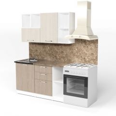 Кухонный гарнитур Ольга медиум 3 1400 мм в Александровском - alexsandrovskoe.mebel24.online | фото 3