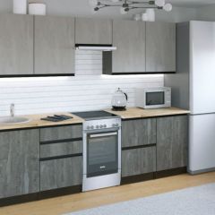 Кухонный гарнитур Симфония мега 2500 мм в Александровском - alexsandrovskoe.mebel24.online | фото