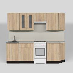 Кухонный гарнитур Симона базис 2400 в Александровском - alexsandrovskoe.mebel24.online | фото 3