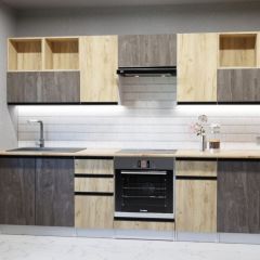 Кухонный гарнитур Виола экстра 3000 мм в Александровском - alexsandrovskoe.mebel24.online | фото