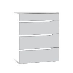 Муссон Комод 13.97 в Александровском - alexsandrovskoe.mebel24.online | фото 2