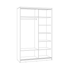Муссон спальня (модульная) в Александровском - alexsandrovskoe.mebel24.online | фото 8