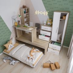 Набор детской мебели «Подиум» в Александровском - alexsandrovskoe.mebel24.online | фото 2