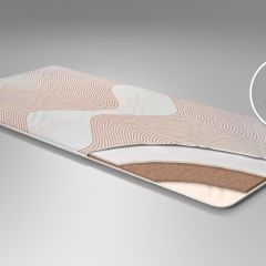 Наматрасник Cocos PLUS "Кокос плюс" h30 трикотаж Стандарт в Александровском - alexsandrovskoe.mebel24.online | фото