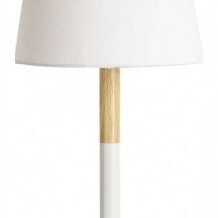 Настольная лампа декоративная Arte Lamp Connor A2102LT-1WH в Александровском - alexsandrovskoe.mebel24.online | фото
