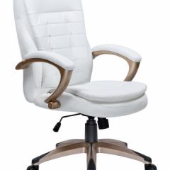 Офисное кресло для руководителей DOBRIN DONALD LMR-106B белый в Александровском - alexsandrovskoe.mebel24.online | фото 2