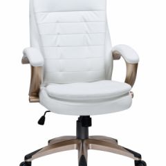 Офисное кресло для руководителей DOBRIN DONALD LMR-106B белый в Александровском - alexsandrovskoe.mebel24.online | фото 3