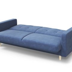 ПАМИР Диван Holly 09 (синий) в Александровском - alexsandrovskoe.mebel24.online | фото 2