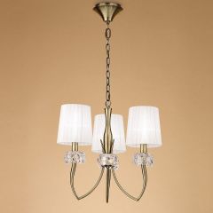Подвесная люстра Mantra Loewe 4733 в Александровском - alexsandrovskoe.mebel24.online | фото 4