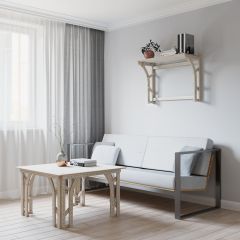 Полка Конструктор Арт.П830-1 в Александровском - alexsandrovskoe.mebel24.online | фото 4