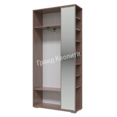 Прихожая ДОМИНО mini Бодега темный/светлый в Александровском - alexsandrovskoe.mebel24.online | фото 3