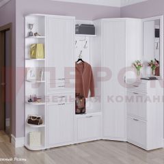 Прихожая Карина композиция 5 (Снежный ясень) в Александровском - alexsandrovskoe.mebel24.online | фото