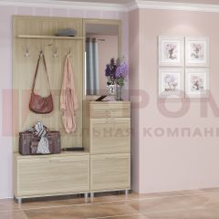 Прихожая Мелисса композиция 8 (Ясень Асахи) в Александровском - alexsandrovskoe.mebel24.online | фото