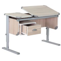 Растущая парта Дэми Parta 2/70-40 + Tumba 2 (Сут 29) в Александровском - alexsandrovskoe.mebel24.online | фото