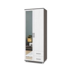 ЕВА Шкаф 2-х дверный Е24 в Александровском - alexsandrovskoe.mebel24.online | фото 1