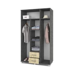 ЕВА Шкаф 3-х дверный Е34 в Александровском - alexsandrovskoe.mebel24.online | фото 8
