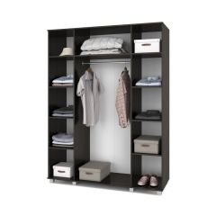 ЕВА Шкаф 4-х дверный Е40 в Александровском - alexsandrovskoe.mebel24.online | фото 4