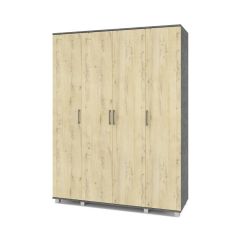 ЕВА Шкаф 4-х дверный Е40 в Александровском - alexsandrovskoe.mebel24.online | фото 7