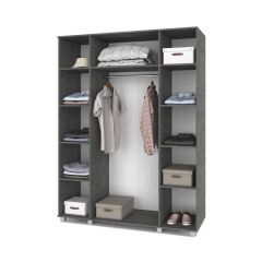 ЕВА Шкаф 4-х дверный Е40 в Александровском - alexsandrovskoe.mebel24.online | фото 8
