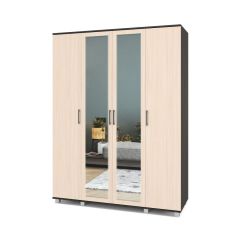 ЕВА Шкаф 4-х дверный Е41 в Александровском - alexsandrovskoe.mebel24.online | фото 3