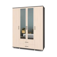 ЕВА Шкаф 4-х дверный Е43 в Александровском - alexsandrovskoe.mebel24.online | фото 3