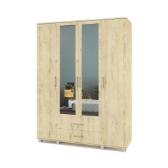 ЕВА Шкаф 4-х дверный Е43 в Александровском - alexsandrovskoe.mebel24.online | фото 5