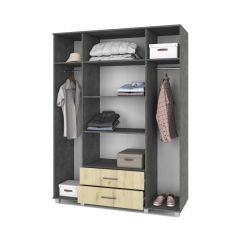 ЕВА Шкаф 4-х дверный Е43 в Александровском - alexsandrovskoe.mebel24.online | фото 8