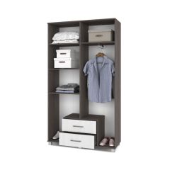 КАРИНА Шкаф 4-х дверный К43 в Александровском - alexsandrovskoe.mebel24.online | фото 2