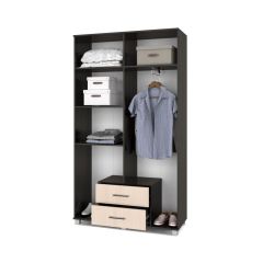 КАРИНА Шкаф 4-х дверный К43 в Александровском - alexsandrovskoe.mebel24.online | фото 4