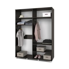 ВИОРА Шкаф 4-х дверный В41 в Александровском - alexsandrovskoe.mebel24.online | фото 4
