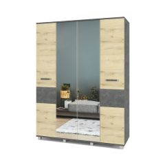 ВИОРА Шкаф 4-х дверный В41 в Александровском - alexsandrovskoe.mebel24.online | фото 5