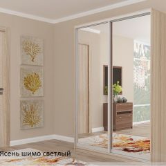 Шкаф №5 1.5-2 Оптима 2300х1504х452 (фасад 2 зеркала) в Александровском - alexsandrovskoe.mebel24.online | фото 5