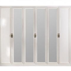 Шкаф 6-ти ств (2+2+2) с зеркалами Натали (комплект) в Александровском - alexsandrovskoe.mebel24.online | фото 2