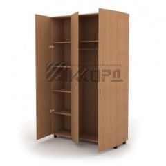 Шкаф комбинированный для одежды ШГ 84.3 (1200*620*1800) в Александровском - alexsandrovskoe.mebel24.online | фото 1