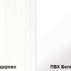 Стенка Румба арт. 03.272 (Белое дерево/Белый глянец) Шкаф комбинированный в Александровском - alexsandrovskoe.mebel24.online | фото 3