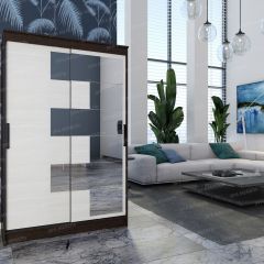 Шкаф - купе Элегант 3 в Александровском - alexsandrovskoe.mebel24.online | фото