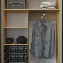 Шкаф-купе Лофт 1200 Шк12-60 (Дуб Сонома) в Александровском - alexsandrovskoe.mebel24.online | фото 2