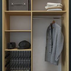 Шкаф-купе Лофт 1200 Шк12-60 (Дуб Сонома) в Александровском - alexsandrovskoe.mebel24.online | фото 3