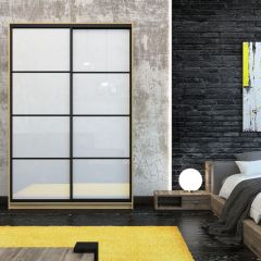 Шкаф-купе Лофт 1600 Шк16-60 (Дуб Сонома) в Александровском - alexsandrovskoe.mebel24.online | фото 12