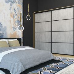 Шкаф-купе Лофт 2400 Шк24-60 (Дуб Сонома) в Александровском - alexsandrovskoe.mebel24.online | фото 9