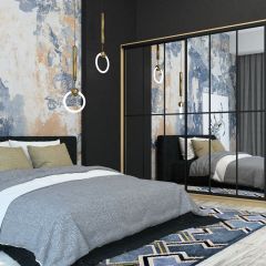 Шкаф-купе Лофт 2400 Шк24-60 (Дуб Сонома) в Александровском - alexsandrovskoe.mebel24.online | фото 10