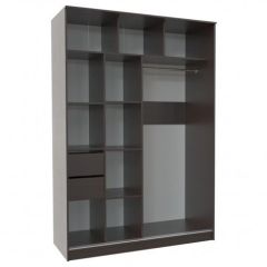 Шкаф-купе ПШ-2.9 1800 Фасад СТРЕЛКА (ВЕНГЕ стрелка беж) в Александровском - alexsandrovskoe.mebel24.online | фото 2