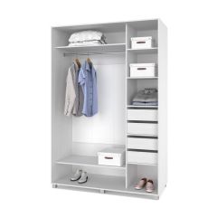 РОЛАНД Шкаф-купе с зеркалами Анкор светлый (600*1100) Р613 в Александровском - alexsandrovskoe.mebel24.online | фото 4